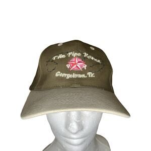 The Pipe Ranch Georgetown TX Embroidered Hat – Adjustable Strapback